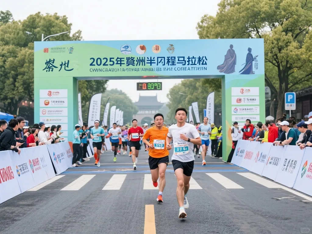 “2025扬州鉴真半马燃情启程”